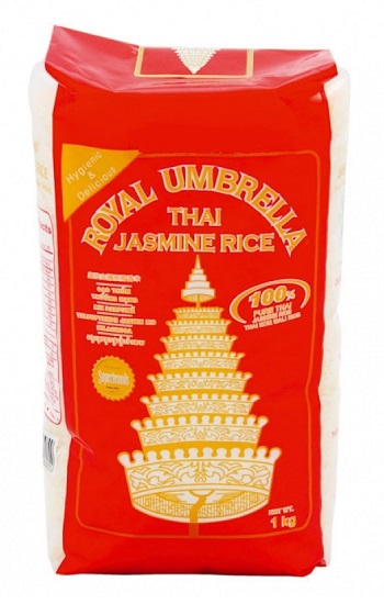 Riso thai profumato jasmine - Royal Umbrella 1 Kg.
